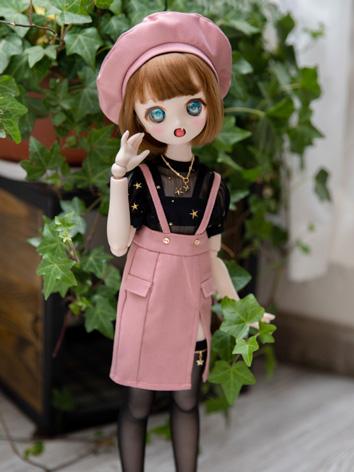 BJD Clothes Girl Blue/Black/Pink Skirt and T-shirt for MDD Ball-jointed Doll