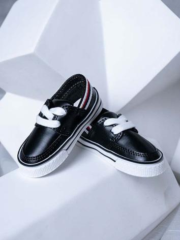 1/3 70cm Shoes Girl/Boy Black Shoes for SD/70cm Size Ball-jointed Doll