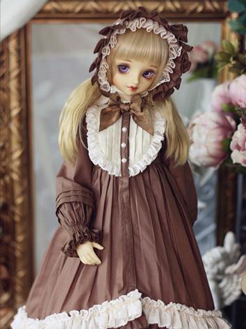 Bjd Clothes Boy/Girl Caramel Dress Suit for SD/MSD/MDD Ball-jointed Doll