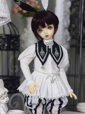 Bjd Clothes Boy/Girl Bell Bunny Suit for SD/MSD/MDD Ball-jointed Doll
