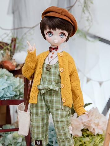 BJD Clothes Girl Black/Yellow/Orange Sweater for MDD Ball-jointed Doll
