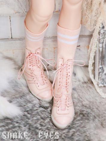 BJD Shoes Boy/Girl Pink/White/Black Boots Shoes for SD/SD13/SD17 size Ball-jointed doll