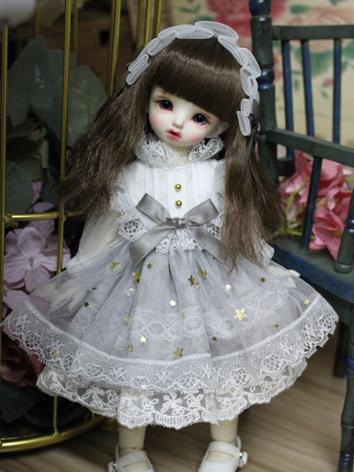 BJD Clothes Girl Western Style Dress for SD/MSD/YOSD/Blythe Size Ball-jointed Doll