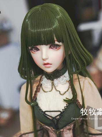 BJD Wig Girl Long Hair for SD/MSD Size Ball-jointed Doll