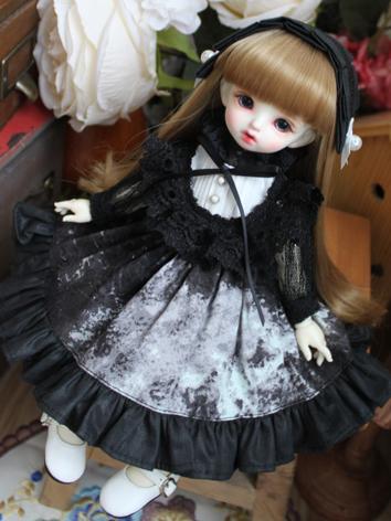 BJD Clothes Girl Western Style Dress for SD/MSD/YOSD/Blythe Size Ball-jointed Doll