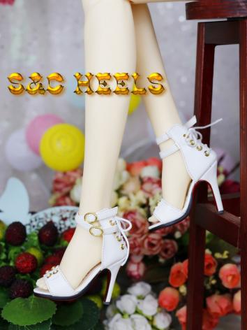 BJD 1/3 Shoes Girl Highheels Shoes for SD Size Ball-jointed Doll