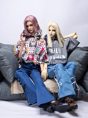 BJD Clothes Boy T-shirt and Trousers for 70CM Ball-jointed Doll