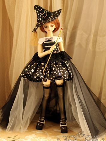 BJD Clothes Girl  Dress The Little Witch for MSD Ball-jointed Doll