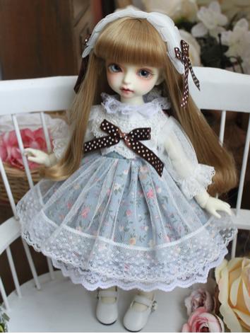 BJD Clothes Girl Western Style Dress for SD/MSD/YOSD Size Ball-jointed Doll