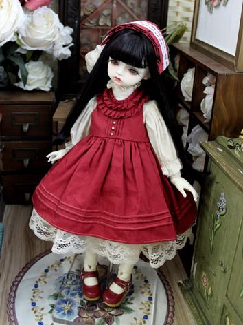 BJD Clothes Girl Western Style Dress for SD/MSD/YOSD Size Ball-jointed Doll