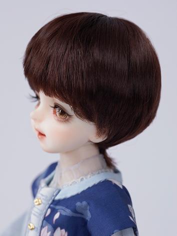 BJD Golden brown wig of 1/6 Crispy Tofu WG620051 for SD Size Ball-jointed Doll