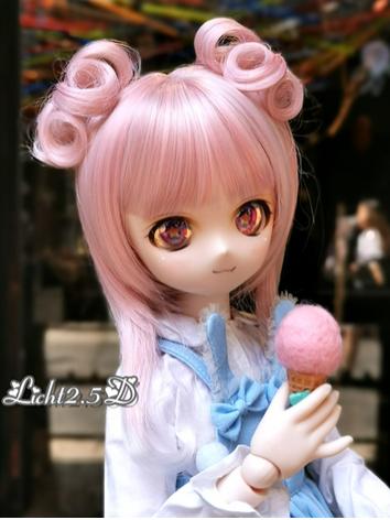 BJD Wig Girl Pink Hair [NO.763] for YOSD/MSD/SD Size Ball-jointed Doll