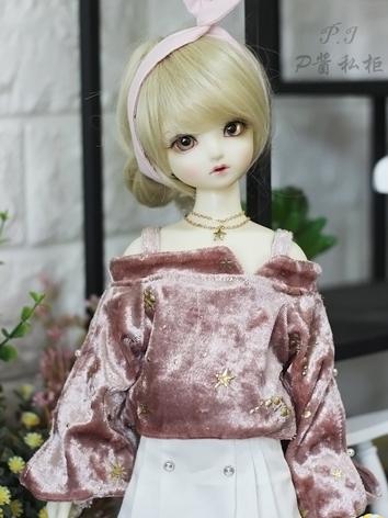 BJD Clothes Girl T-shirt Outfit Top for MSD/SD Size Ball-jointed Doll