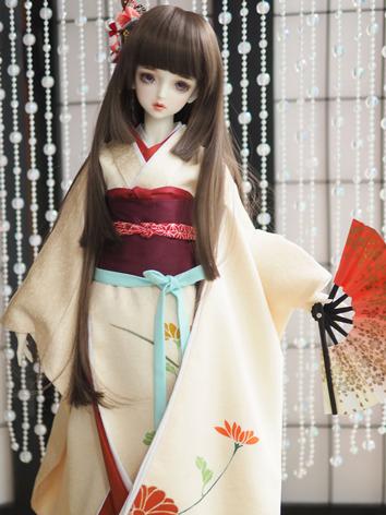 1/3 Clothes BJD Girl Kimono for SD Ball-jointed Doll