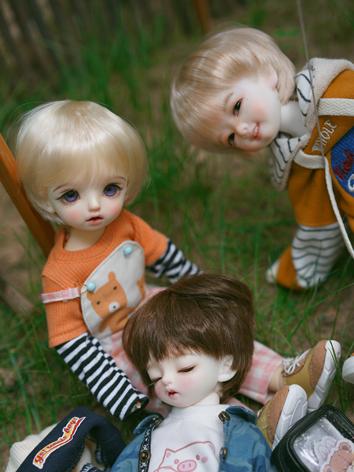 BJD Wig Boy Short Hair for YOSD/MSD Size Ball-jointed Doll