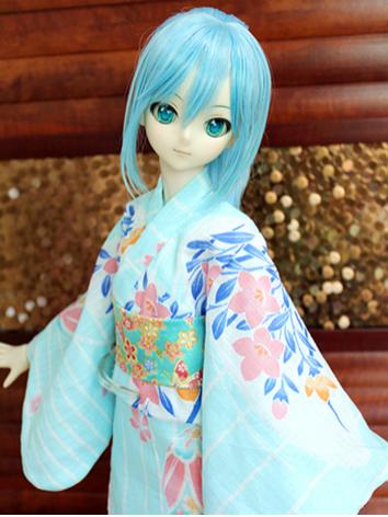 BJD Clothes Girl Yukata Kimino Outfit for SD/MSD size Ball-jointed Doll