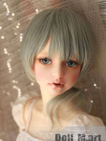 BJD Wig Girl Green Wig Hair for 1/2 Size Ball-jointed Doll