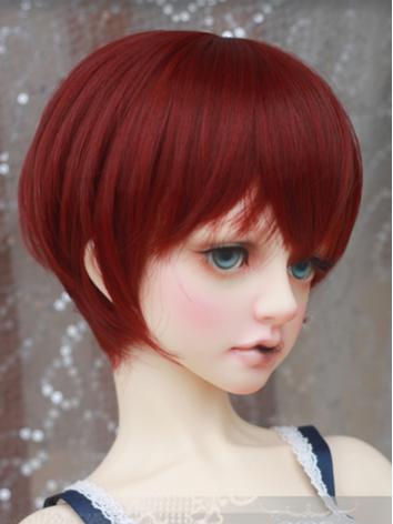 BJD Wig Girl/Boy Gold/Wine/Brown Wig Hair for 1/2 Size Ball-jointed Doll