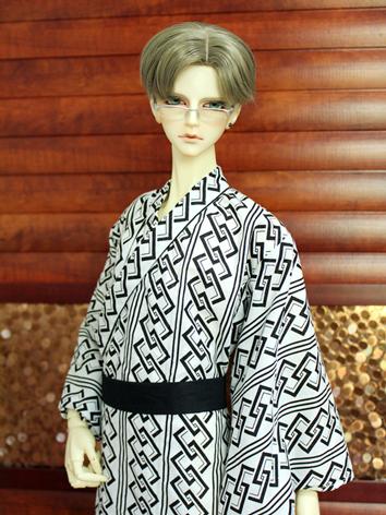 BJD Clothes Boy Yukata Kimino Outfit for 70cm/SD/MSD Size Ball-jointed Doll