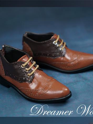 BJD Shoes Boy Brown Shoes f...