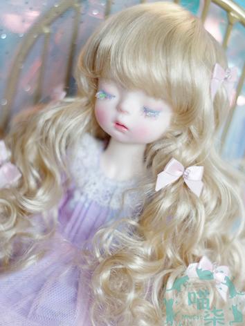 BJD Wig Girl Gold/Blue/Brown Wig Hair for SD Size Ball-jointed Doll