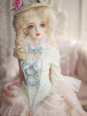 1/3 Clothes BJD Girl Pink Dress for SD16/SDGR Ball-jointed Doll