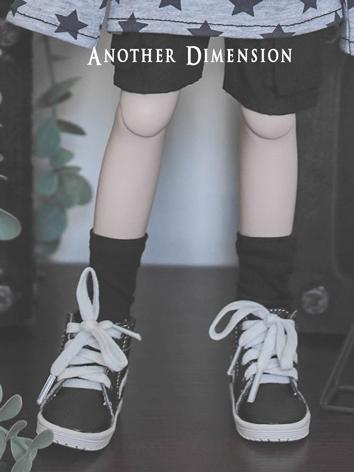 BJD Clothes Black/White Stockings for MDD/MSD/SD/70cm Ball-jointed Doll