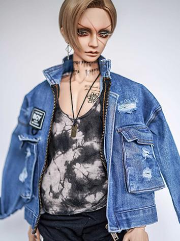 BJD Clothes Girl/Boy Jeans Coat for MSD/SD/70CM Ball-jointed Doll