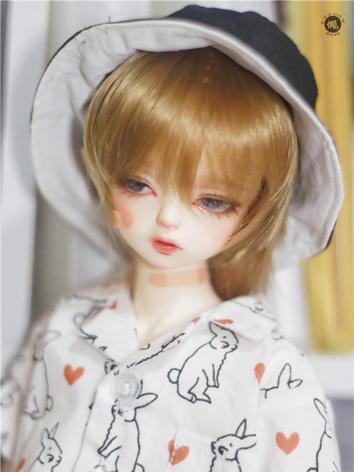 BJD Wig Boy/Girl Gold Short Hair for SD/YOSD Size Ball-jointed Doll