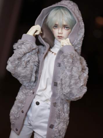 1/3 Gray Cardigan Outerwear Outfit Clothes for 70cm BJD Uncle Doll SD17