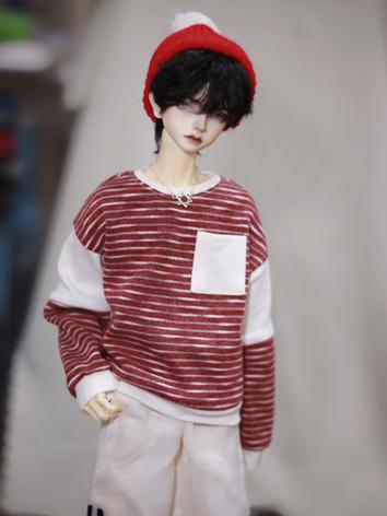 BJD Clothes Round Neck T-shirt A345 for MSD/SD/70cm Size Ball-jointed Doll