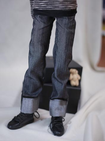 BJD Clothes Blue Trousers/Pants/Jeans A347 for MSD/SD/70cm Size Ball-jointed Doll