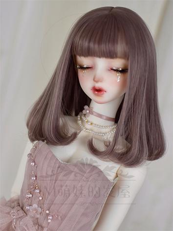 BJD Wig Girl Shoulder-length Hair for SD/MSD/YOSD Size Ball-jointed Doll