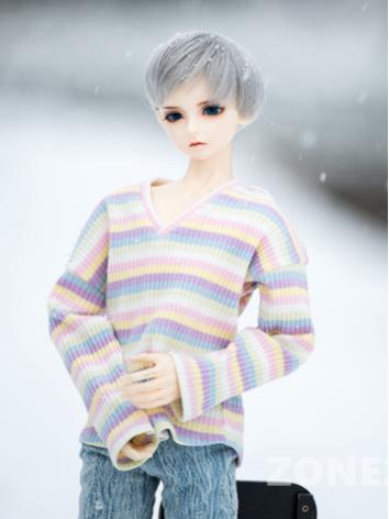 BJD Clothes V-neck Sweater for MSD/SD/70cm Size Ball-jointed Doll