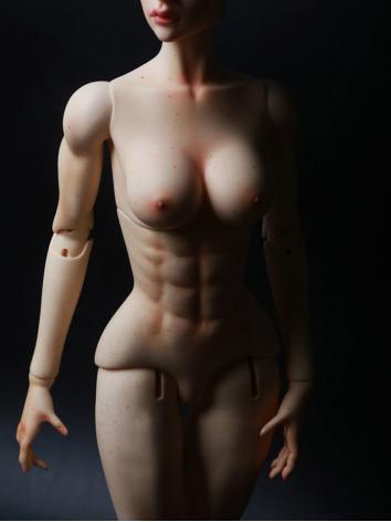 BJD Body Star Muscle Female Body 64cm Girl Body Ball-jointed doll
