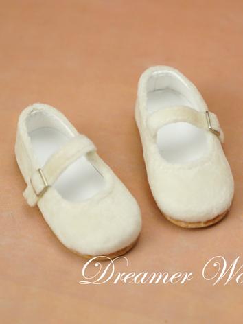 BJD Shoes Boy Beige/Pink/Red/Wine/Blue/Green Flat Shoes for MSD Size Ball-jointed Doll