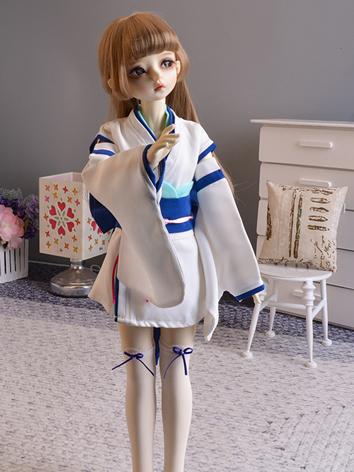 BJD Clothes Girl/Female Kimono/Yukata Outfit Suit for MSD/SD Size Ball-jointed Doll