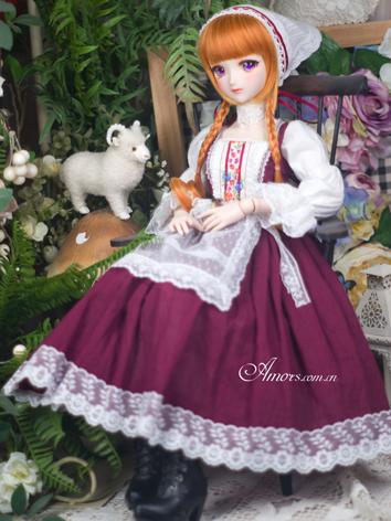 BJD Clothes Girl/Female Red...