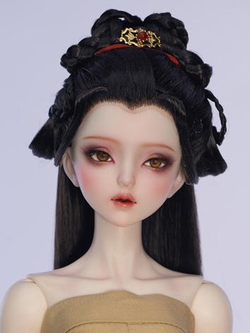 BJD 1/3 Ancient Style Hair WG321021 for SD/70CM Size Ball-jointed Doll