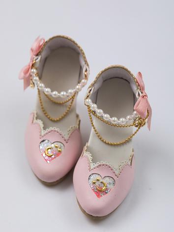 Bjd Shoes 1/3 BJD Youth Star Shoes-Pink SH317111 for SD Size Ball-jointed Doll