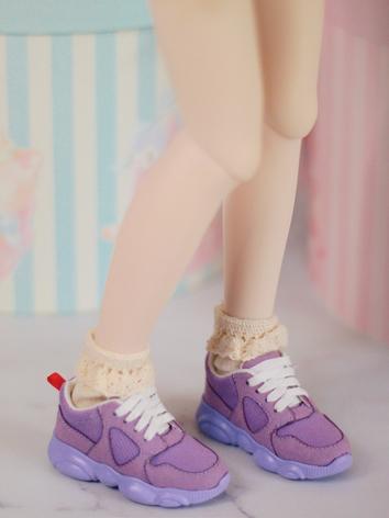 BJD Shoes Girl/Boy Black/Yellow Sports Shoes for SD/MSD/YOSD Ball-jointed Doll