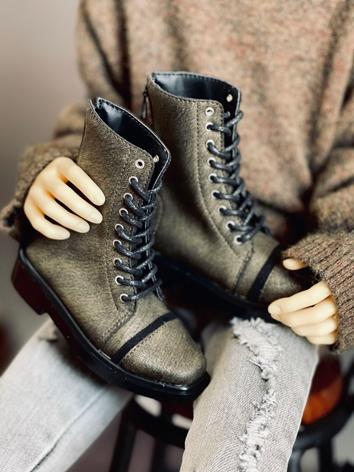 BJD Shoes Male/Boy Black/Brown Boots for SD Size Ball-jointed Doll
