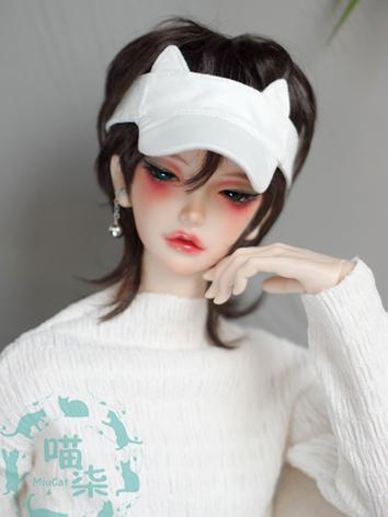 BJD Hat Girl/Boy White/Black/Pink Hat for SD/MSD/YOSD Size Ball-jointed Doll