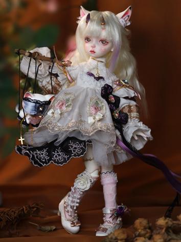 BJD Clothes 1/6 Puff outfit for YOSD Size Ball-jointed Doll