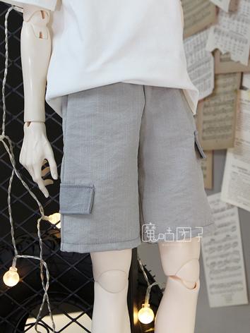 BJD Clothes Boy/Male Grey/Black Shorts for 70CM/POPO68/SD/MSD/YOSD Size Ball-jointed Doll