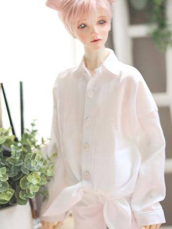 BJD Clothes White Shirt A368 for MSD/SD/POPO68/70cm Size Ball-jointed Doll