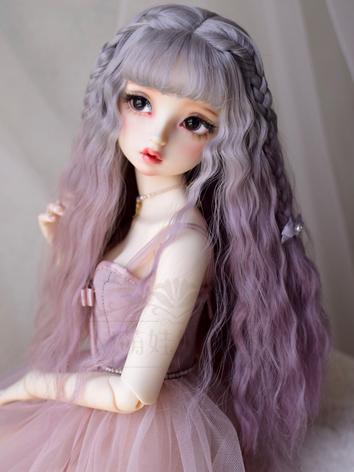 BJD Wig Girl Long Curly Hair for SD/MSD/YOSD Size Ball-jointed Doll