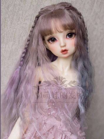 BJD Wig Girl Long Curly Hair for SD/MSD/YOSD Size Ball-jointed Doll