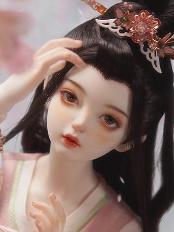 Limited 2 Fullsets BJD Goddess of Flowers-Nv Yi 58cm Girl Ball-jointed doll