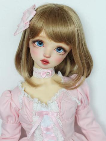 BJD Wig Gril/Female Short Hair with Bangs for YOSD/MSD/SD Size Ball-jointed Doll